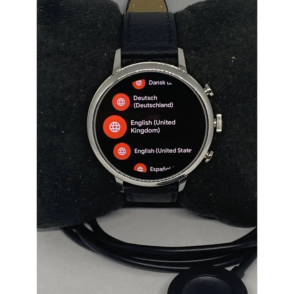 Fossil Gen 4 Authentic Digital Dial Smart Watch Custom Band FTW6014 AB457